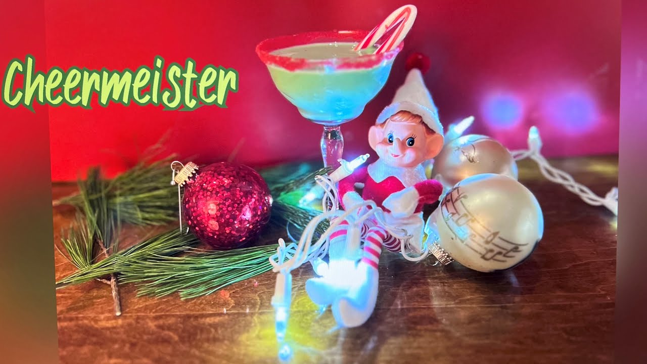 Making a Cheermeister, a holiday cocktail YouTube