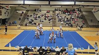 Cosby High School at Region 6A Cheer Competition 2025 💙🤍