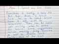 Write an essay on How I Spend My Free Time | Essay Writing | English