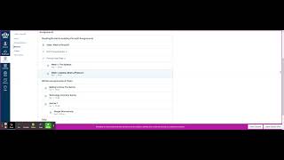 Course Modules Overview Orientation fall 2022