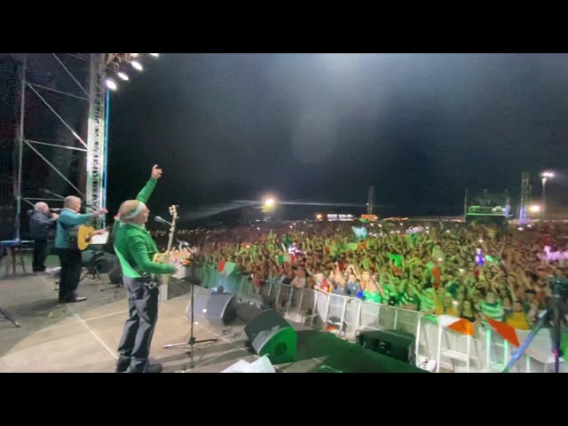 The Wolfe Tones On The One Road Feile Belfast Youtube