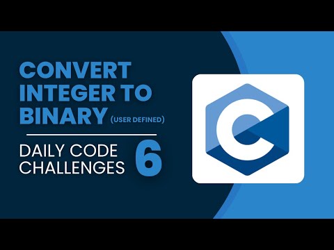 C Programming: Convert Integer to Binary - Step-by-Step Guide