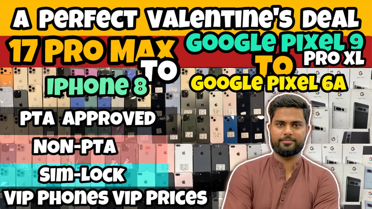 Used Phones Valentine Deal | Second Hand Phones Best Price | Iphone , Samsung , Google Pixel ♥️
