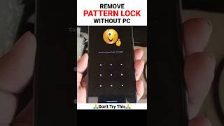 Pattern Forgot How To Unlock? ANDROID TRICKS 2023