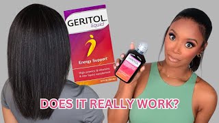 FINALLY My 8 Month Geritol Hair Update! Does It Really Cure Thin Brittle Hair & Low Iron? Lets Talk
