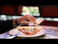Eating pizza. Free HD stock footage.