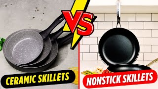 Ceramic vs Nonstick Skillets – Which One Should You REALLY Use?