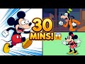 Mickey Mouse Survives 100 Days In The Haunted House! 😱 | Epic 2D Cartoon