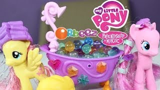 My Little Pony Crystal Sparkle Bath With Orbeez Pinkie Pie & Fluttershy|B2cutecupcakes