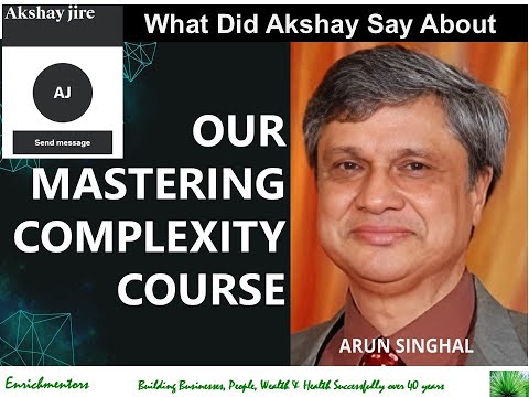 What did Akshay say about our Udemy Mastering Complexity in Problem Solving Decision Making course