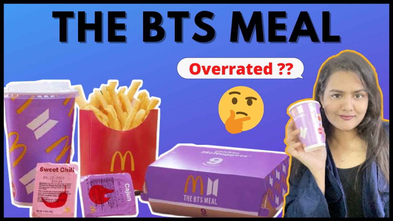 The BTS Meal The BTS Meal Review The BTS Meal McDonalds YouTube