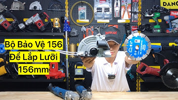 Lắp Lưỡi Cắt 156mm Cho Máy Cắt Tường Caowang CW1332 Để Cắt Sâu 5cm