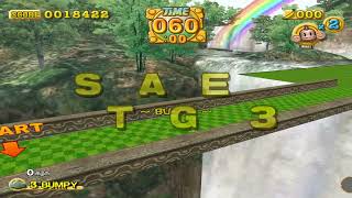 Super Monkey Ball 2 - Full Beginner Level | All Stages + Extra Levels