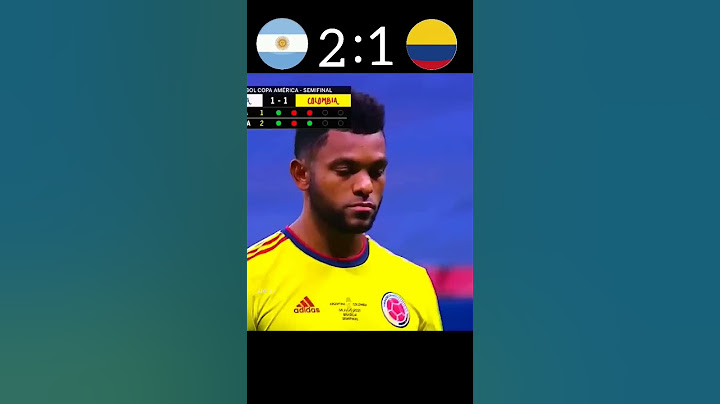 Argentina VS Colombia 2021 Copa America Semi Final Penalty Shootout #shorts #football #youtube