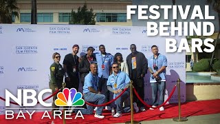 Nation's first film festival behind prison bars lights up San Quentin's silver screen