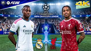 FC 26 - Real Madrid vs. Liverpool - UEFA Champions League | PS5™ Pro [4K60] screenshot 1