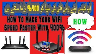 How To Make Your WiFi And Internet Speed Faster With 400% Simple Settings | EHSAS TV screenshot 4