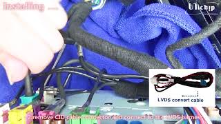 How Install Unichip Carplay Smartbox For Mercedes-Benz E200 Navigation System