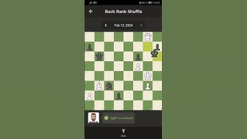 Chesscom Daily Puzzle. Feb 12, 2024