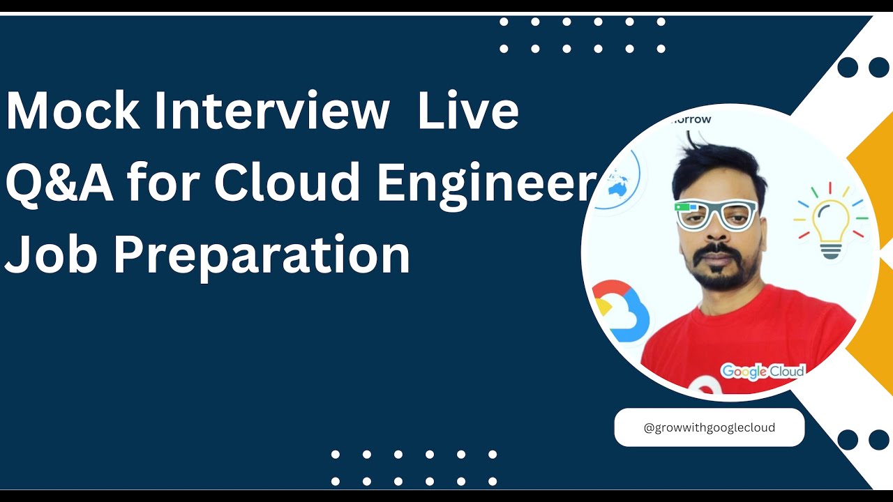 Interview live Q&A for Cloud Engineer Job Preparation - YouTube