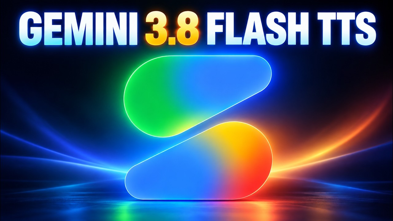 Google Just Dropped Gemini 3.8 Flash TTS