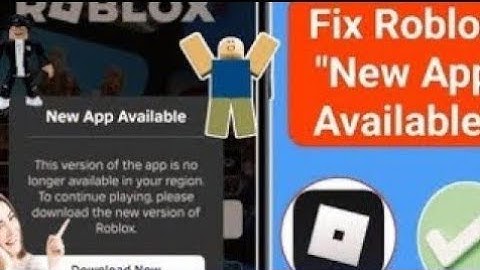 Fix Roblox vn New App Available This Version is No Longer Available in Your Region Problem FIXED!