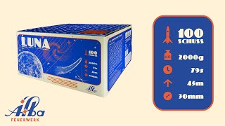 Luna, 100-Schuss Verbundfeuerwerk, Batch 2025 Inside.pyroweb