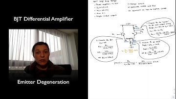 BJT Diff Amp: Design Example 1