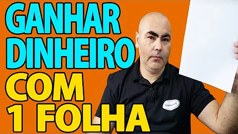 Como ganhar dinheiro com coisas de papel?