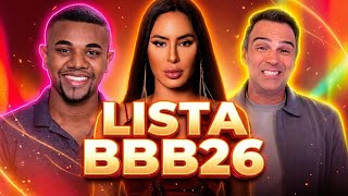 🚨BBB 26: Confirmed Participants, New Official List Leaked! | Big Brother Brazil 26
