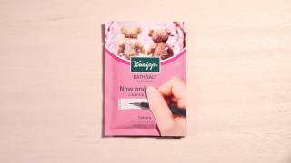 kneipp(クナイプ)：「これまでも、これからも」あなたの想いをバスソルトに。