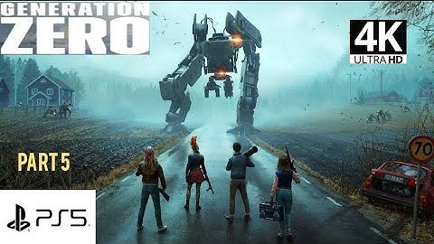 Generation Zero: Gameplay Part 5 (4K) |PS5