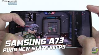 Samsung Galaxy A73 test game PUBG New State Ultra 90 FPS | Snapdragon 778G Resimi