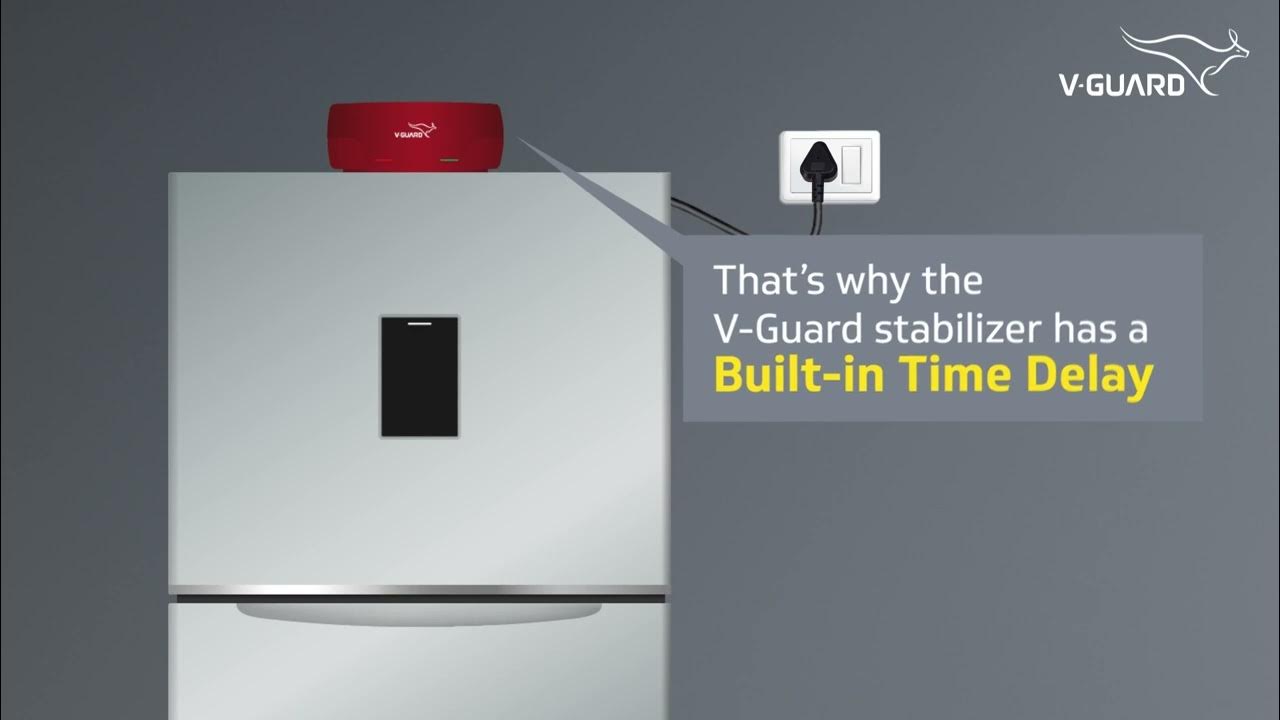 Builtin Time Delay How VGuard Stabilizers Protect Your Refrigerator