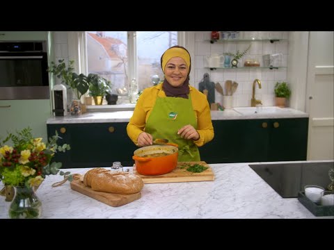 Video: Gröna Bönor Och Sötpotatisallad