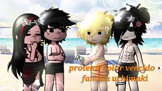💗(O protetor solar vencido)💗 família uchimaki/// momentos😂😂, Sasunaru.Meme
