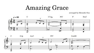 【楽譜あり sheet music】Amazing Grace pianosolo ピアノソロ