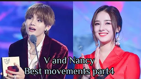 Kim taehyung(V) and Nancy ️jewel best to ship realmovements part4#taecy#nankook #2022#kimtaehyung#V