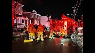 Fire breaks out at apartment building in Covington