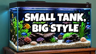 Koller Products 3Gallon 360 Aquarium Review | Best Small Aquarium with LED Lighting 2024!