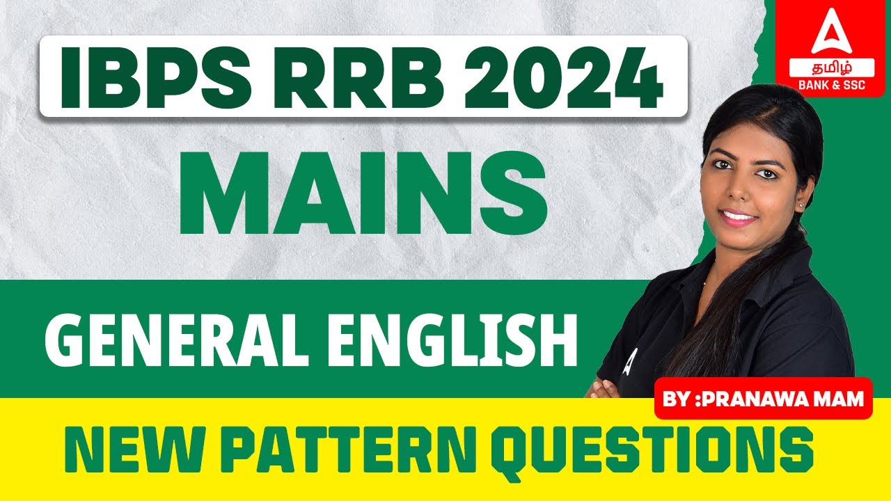 IBPS RRB 2024 | MAINS | English | Memory Based Questions | Day 1 | By ...
