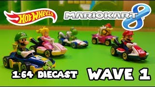 MARIO KART 8 Diecast Cars Detailed Review & Testing 2019 Hot Wheels