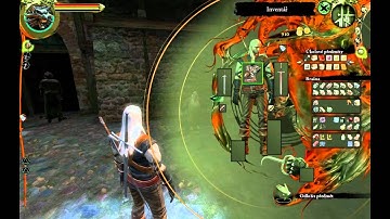 Zaklínač 1 - gameplay part 111 - hard difficulty - CZ