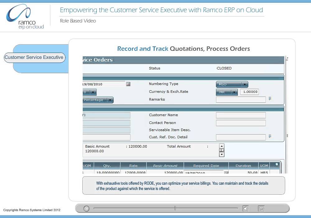 Ramco - Customer Service Executive