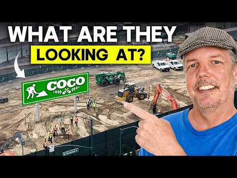 We Watched Imagineers Walk The Coco Construction Site - Disneyland Construction