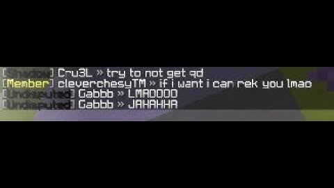 CleverInsiderTm I play.extremecraft.net (trashtalker down)