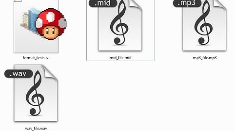 SMBX Experiments: Music formats