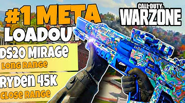 #1 BEST META LOADOUT in WARZONE! (DS20 MIRAGE + RYDEN 45K)