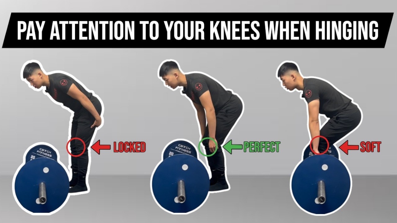 Deadlift Hinge: Common Hinging Mistakes with the Knee