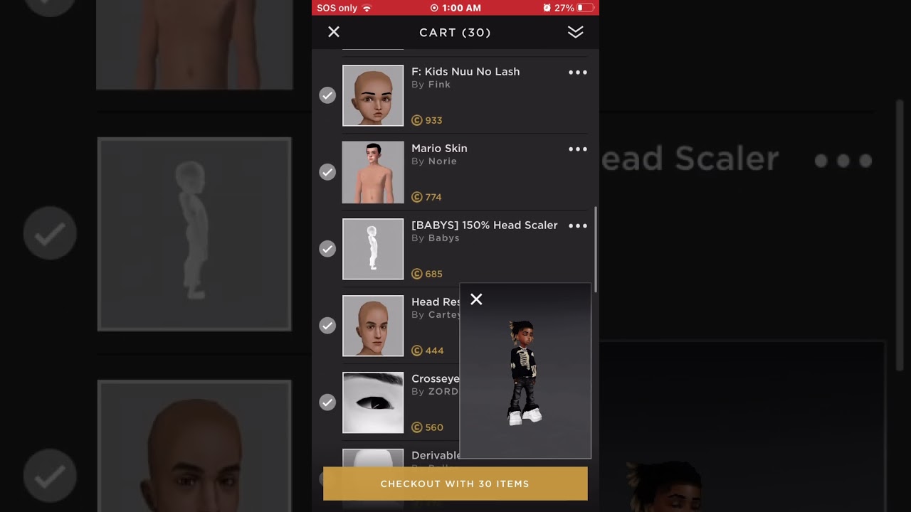 Imvu kid avi for starters!!